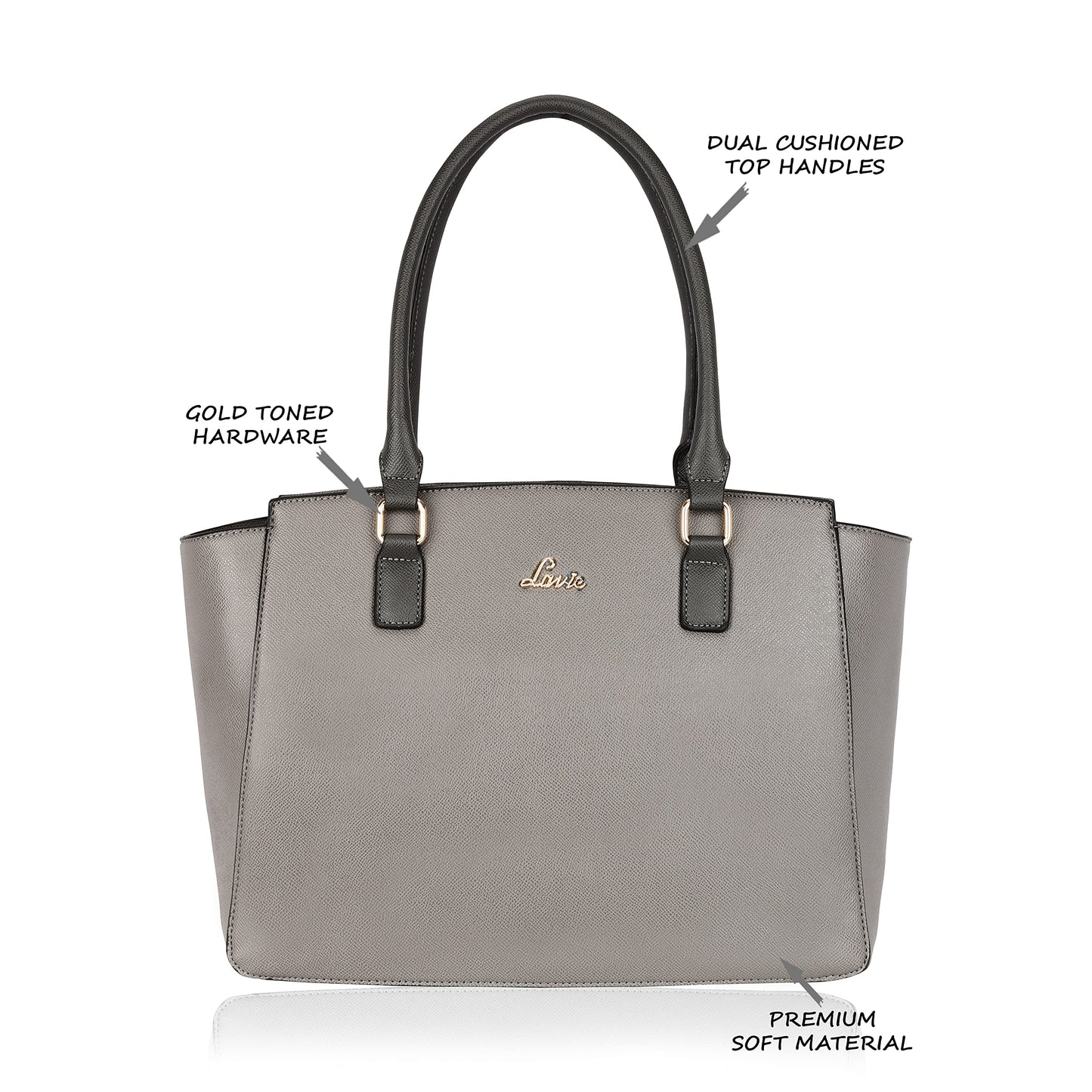 Lavie Tonal Kaley Tote For Women (Lt.Grey)