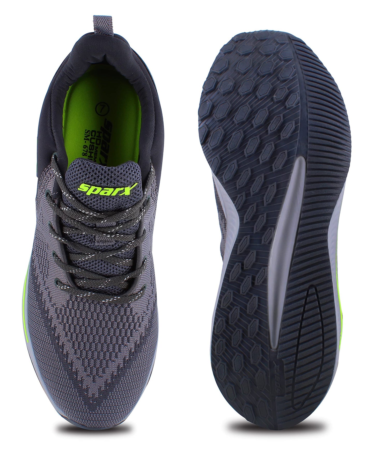 SPARX Men's Cool Dark Grey Running Shoe (SM-678)