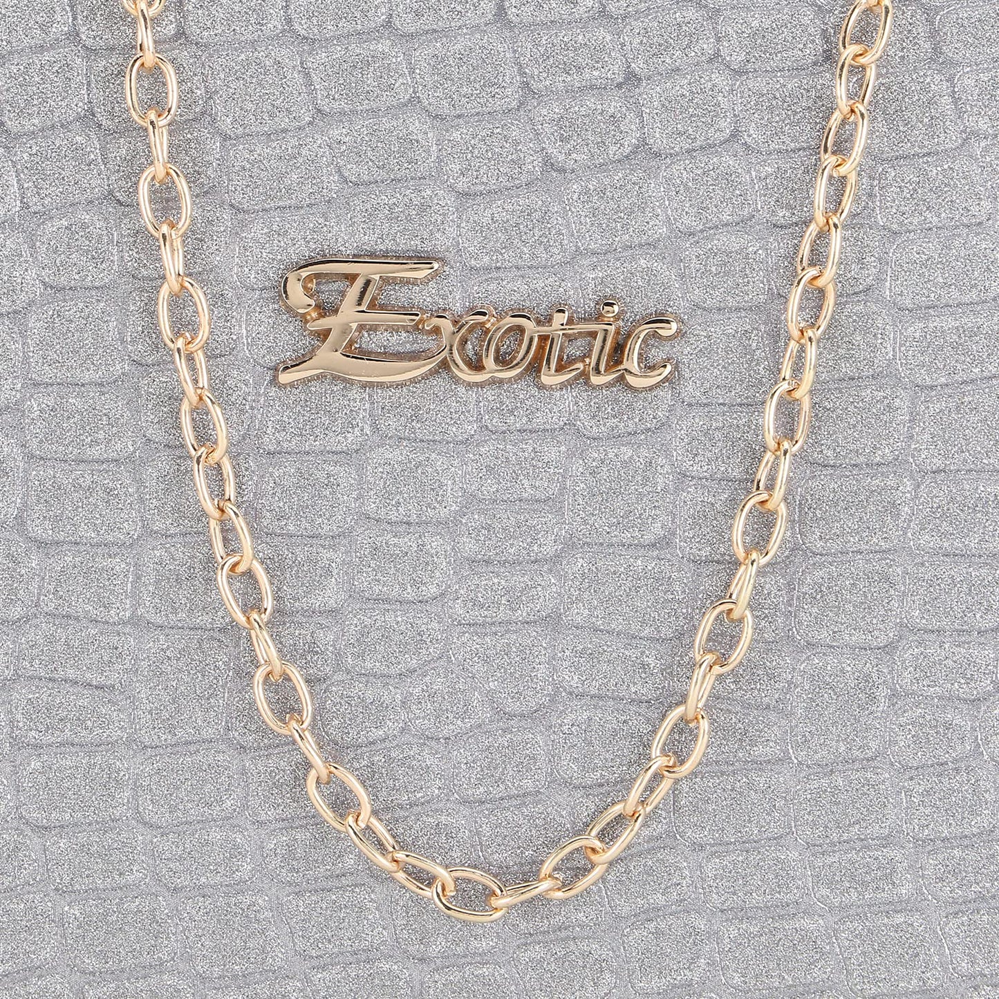 EXOTIC Womens Contemporary Handbag, Grey