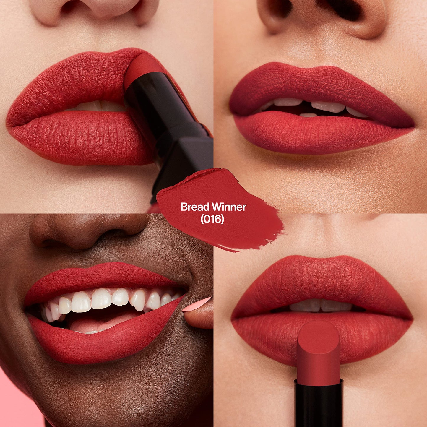 REVLON Lipstick, ColorStay Suede Ink, Built-in Primer, Infused with Vitamin E, Waterproof, Smudgeproof, Matte Color, 016 Bread Winner (Pack of 1)