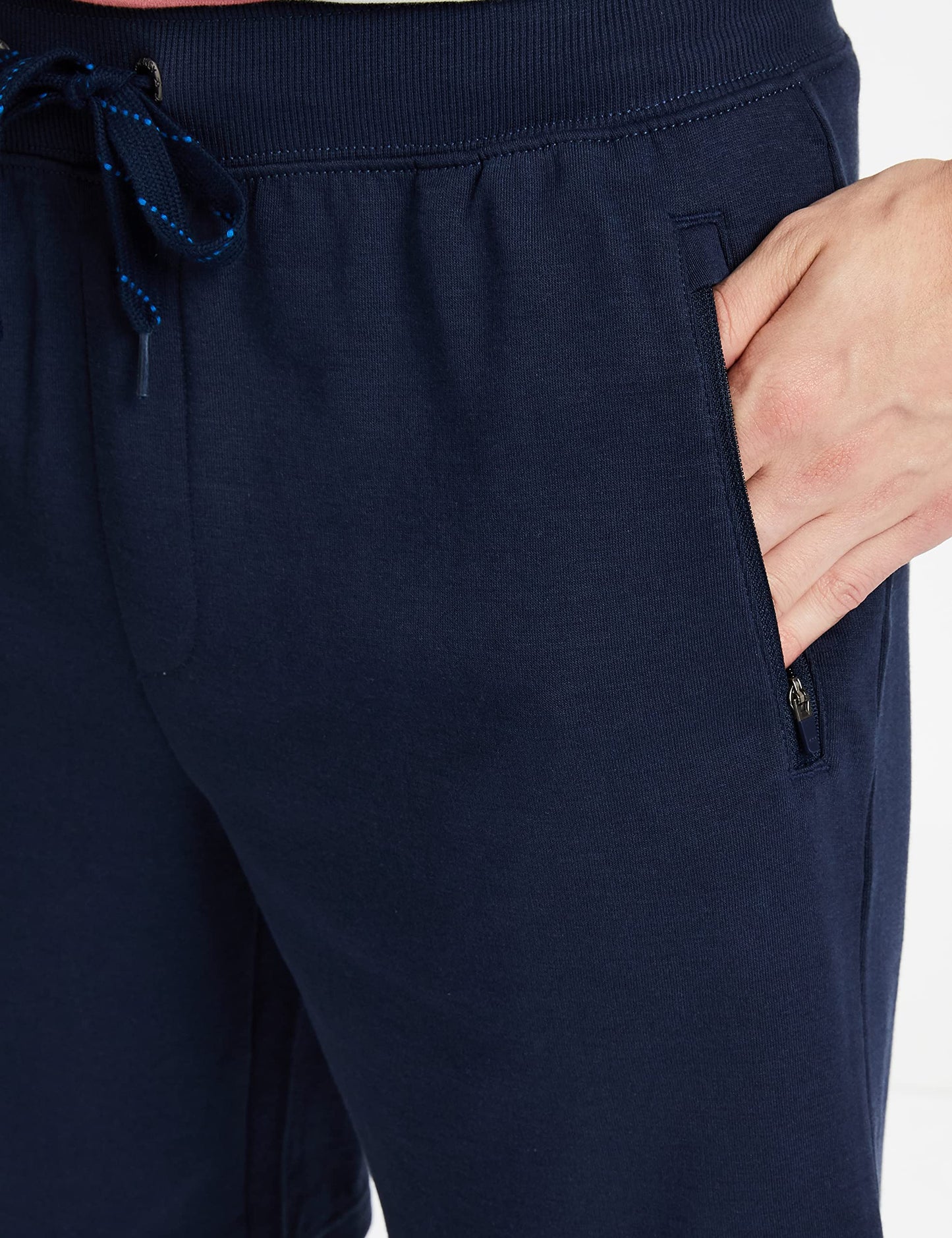 Jockey Men's Straight Fit Shorts (AM14_Navy_Large)