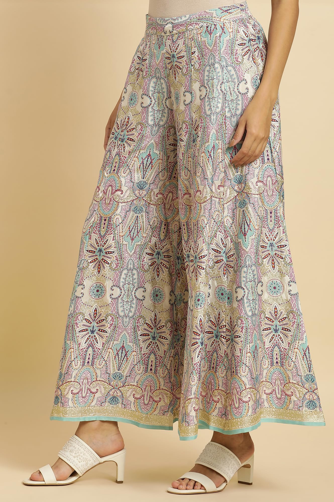 W Strechable Divided Skirts for Women | Culottes for Women | W for Woman