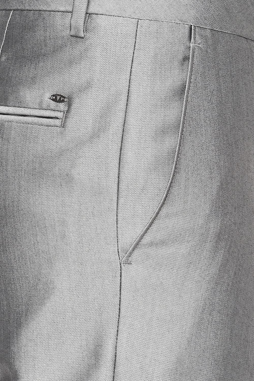 Van Heusen Men's Poly Viscose Notch Lapel Suit (VHSUCSLPF96161_Grey_36 regularW x N/AL)