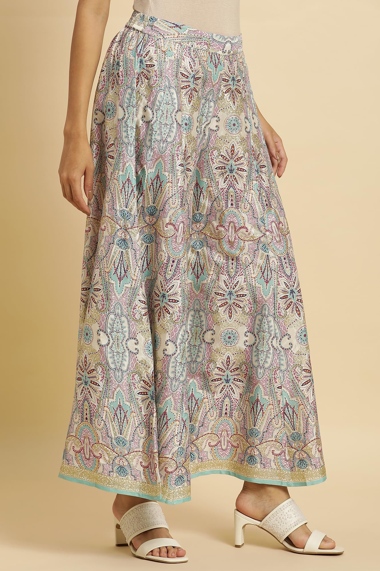 W Strechable Divided Skirts for Women | Culottes for Women | W for Woman