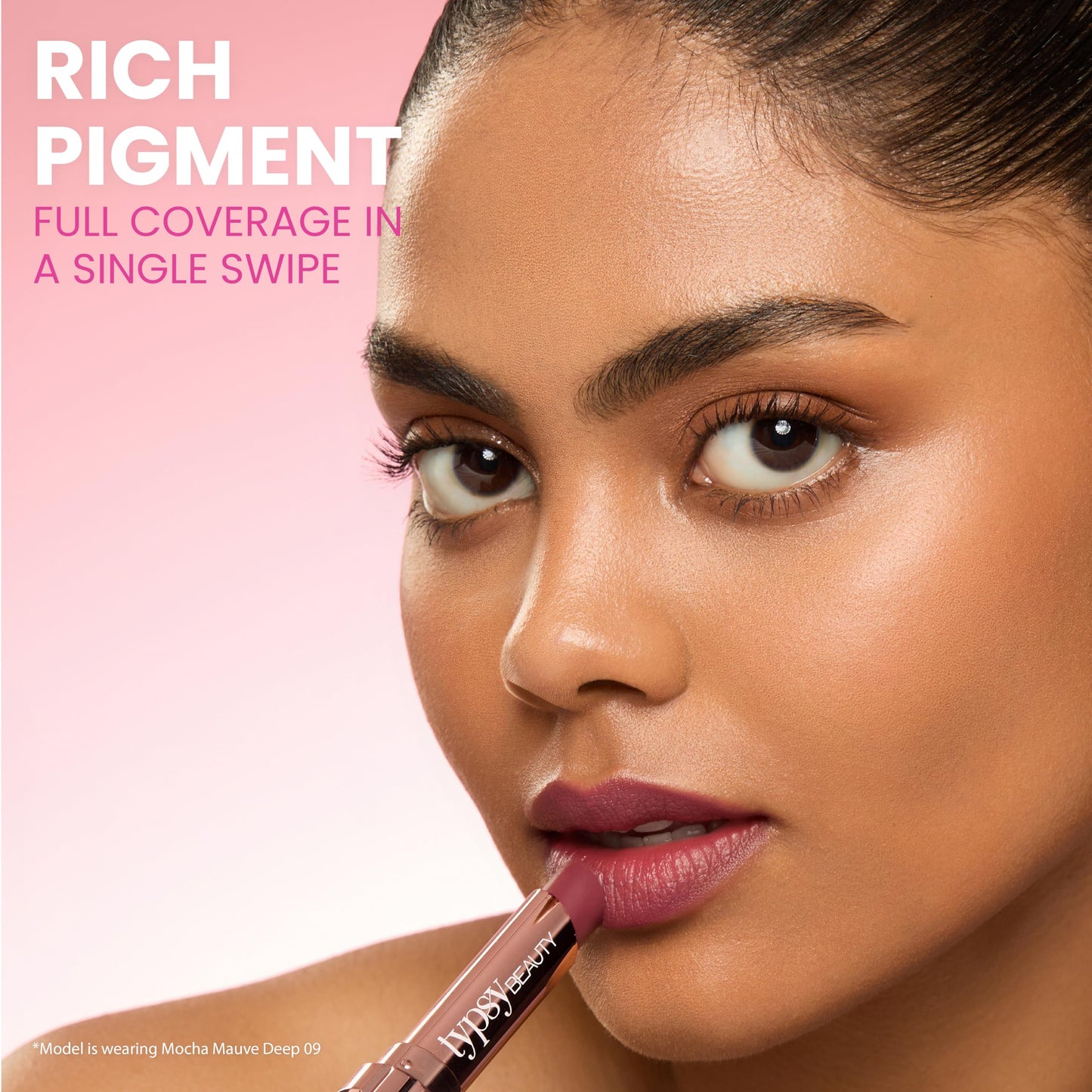 Typsy Beauty Lipstick Mocha Mauve Deep 09 (Matte)