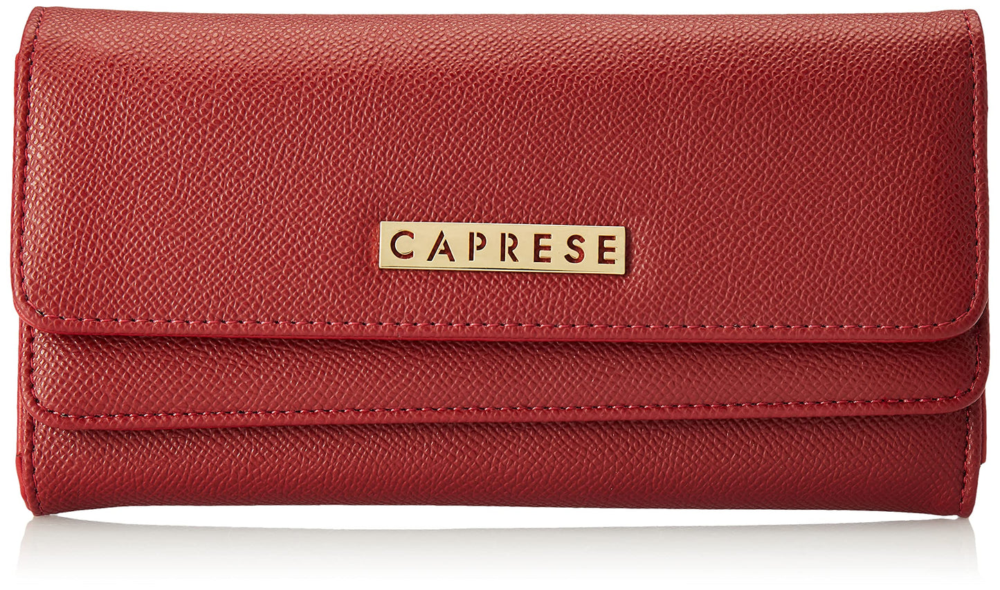 Caprese womens TARO W Medium MAROON Wallet