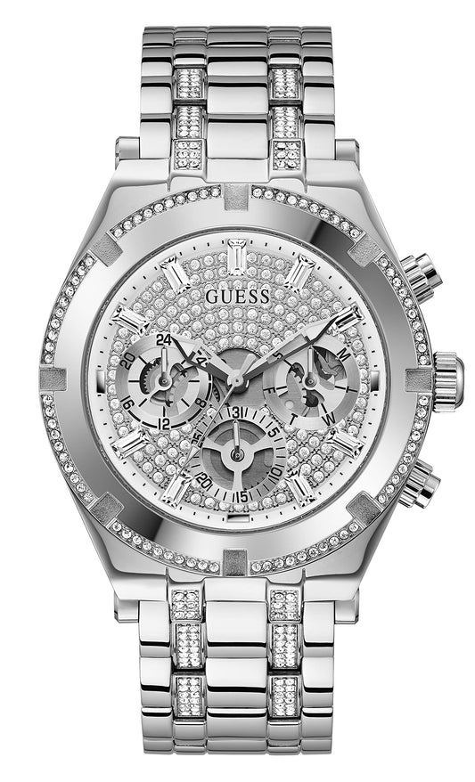 GUESS Analog Silver Dial Men's Watch-GW0261G1