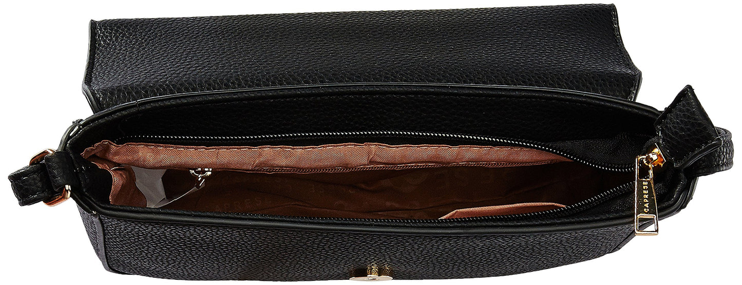 Caprese womens NARS SB Medium BLACK Sling Bag