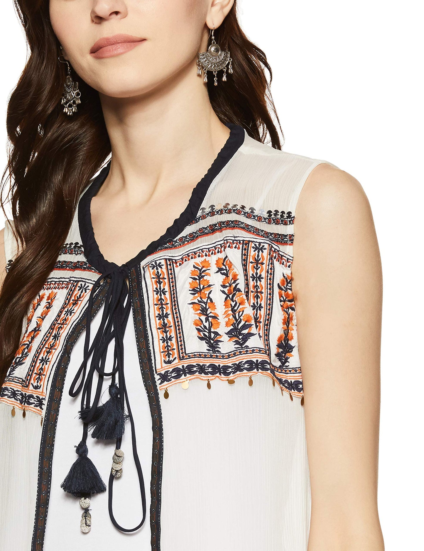 W for Woman Women's Cape Gilet (17FE32750-66063_12_White)