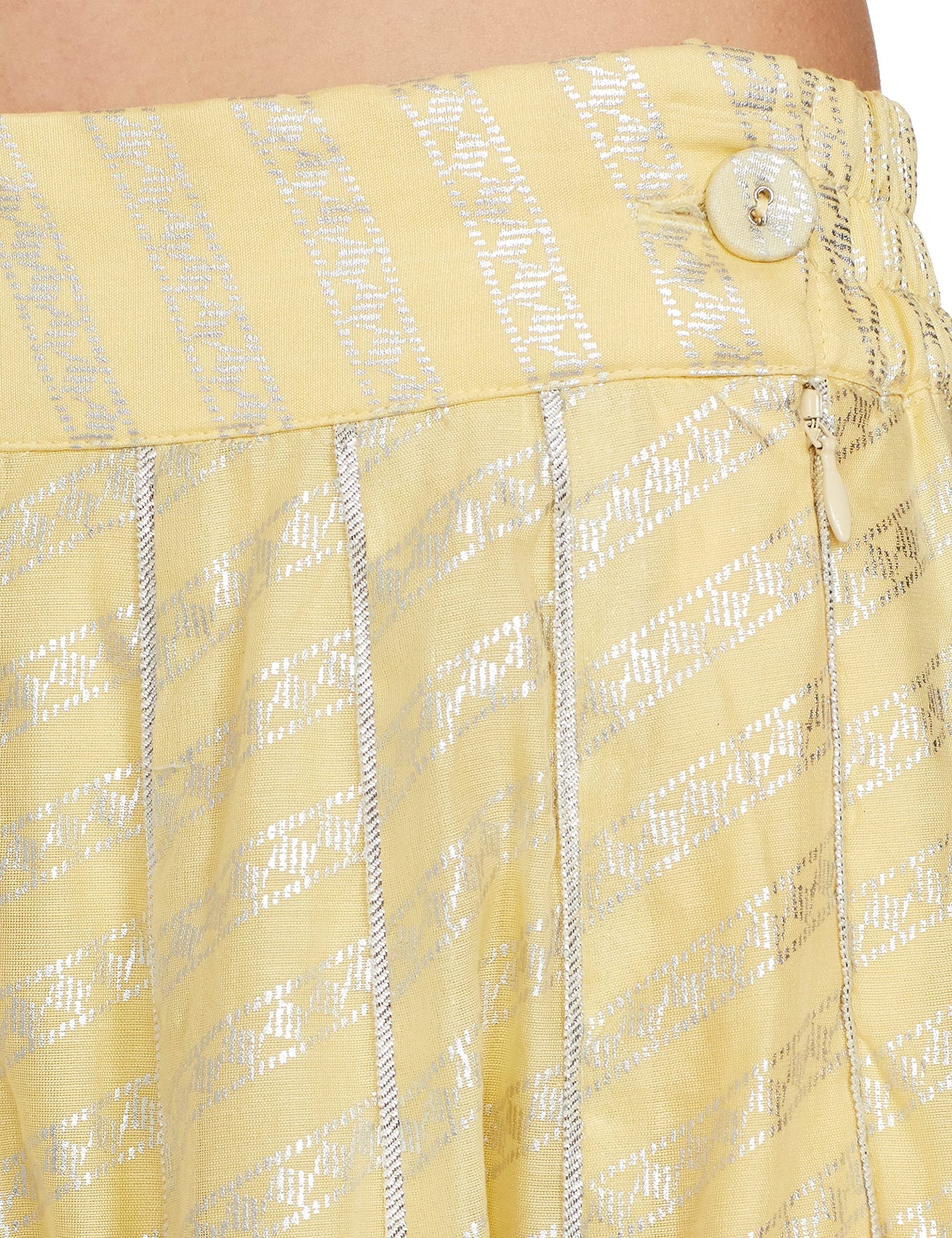 W for Woman Women's Maxi Skirt (18FES55358-50099_Yellow_WM_Yellow_M)