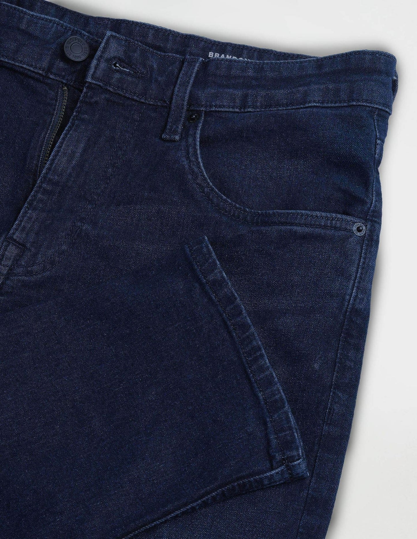 U.S. POLO ASSN. Men's Brandon Slim Tapered Fit Mid Rise Jeans (UDJENO1803_Blue_32)