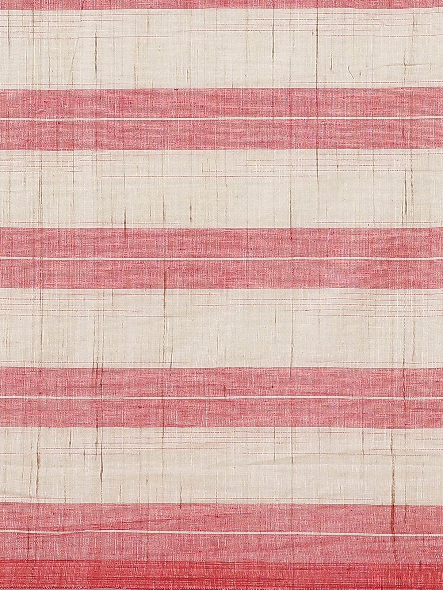 Aditri Women's Handloom Khadi Cotton Saree with Running Blouse (Multicolored)