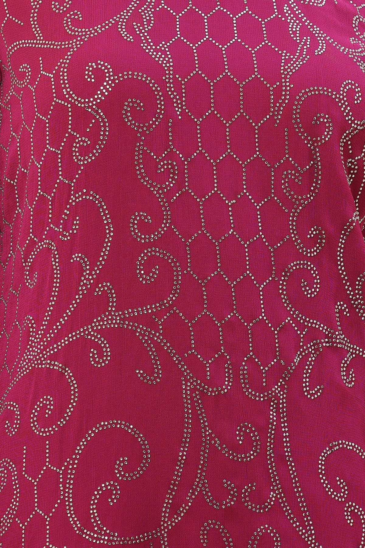 Soch Women Maroon Solid Suit Set