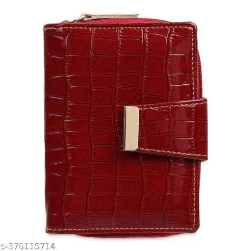 TnW Lifestyle Women's  Leather Wallet Hand Clutch with Coin Pocket, 6 Card Slots
