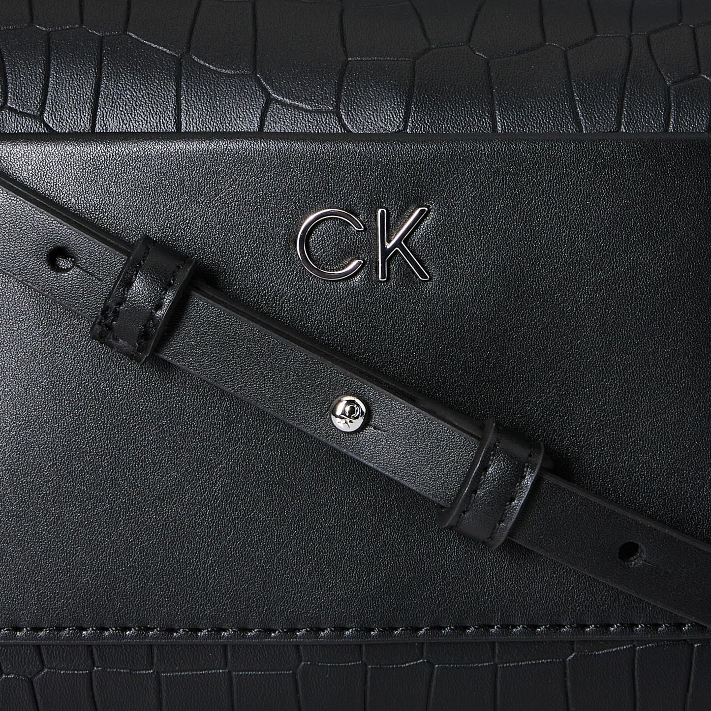 Calvin Klein Women's Western (Ck Black Croco)