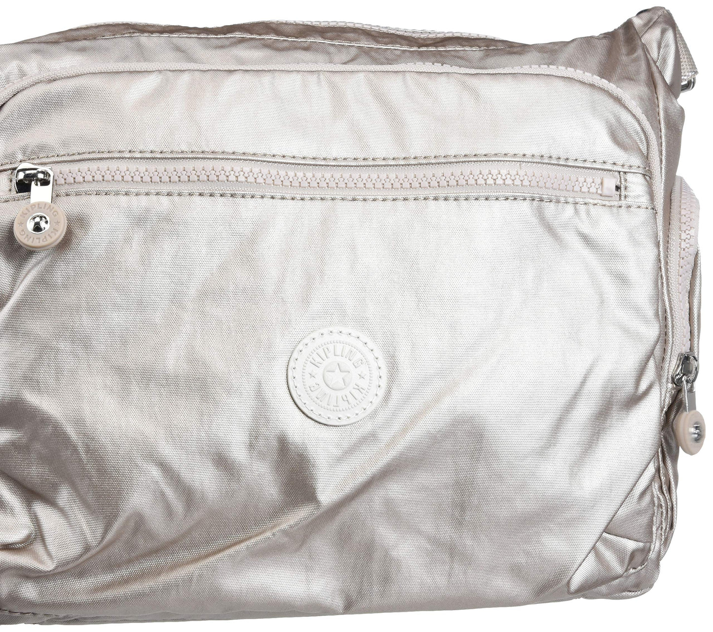 Kipling Women's Gabbie Crossbody Bag, Metallic Glow, One Size