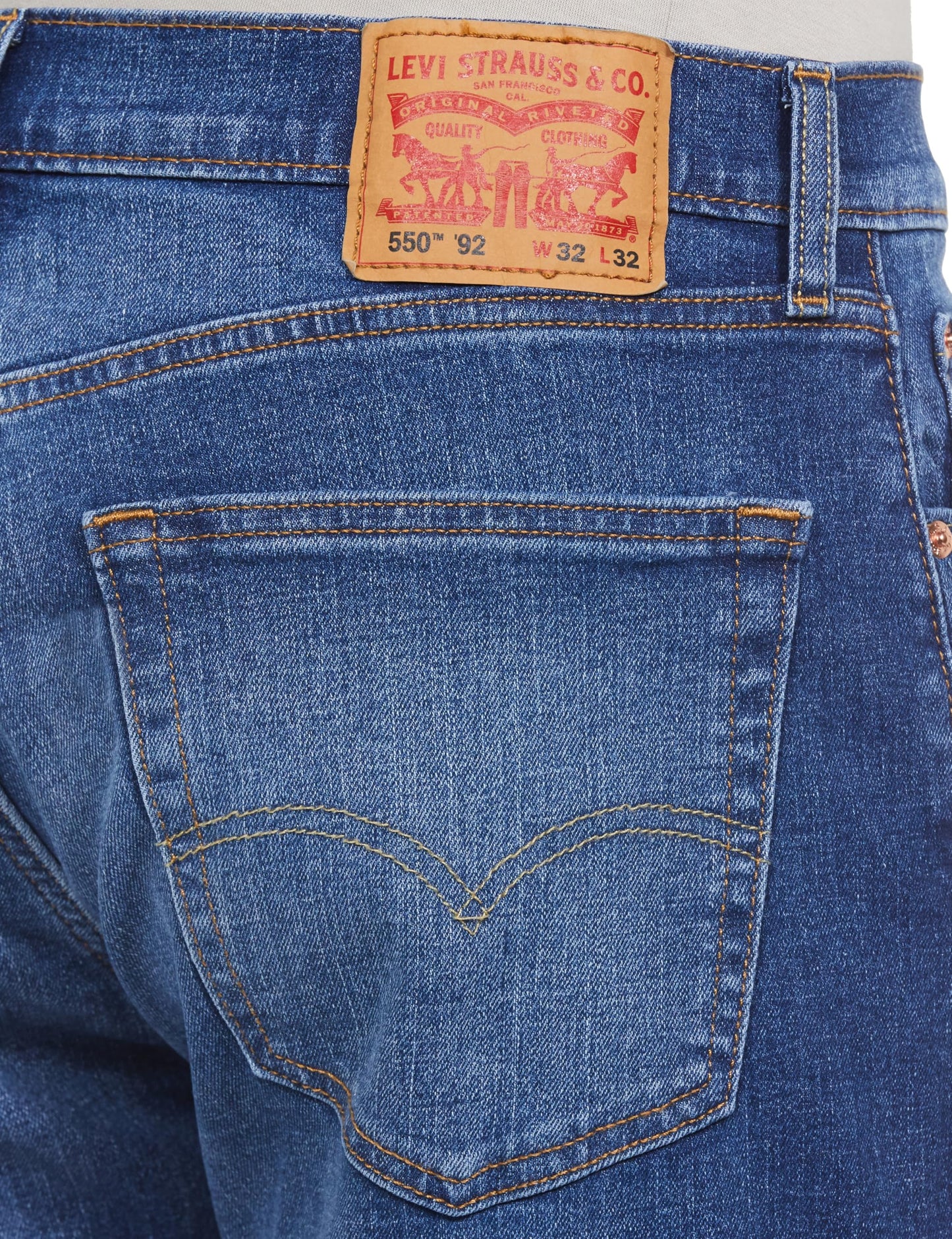 Levi's Men's Relaxed Jeans (003FA-0002_Blue_36)