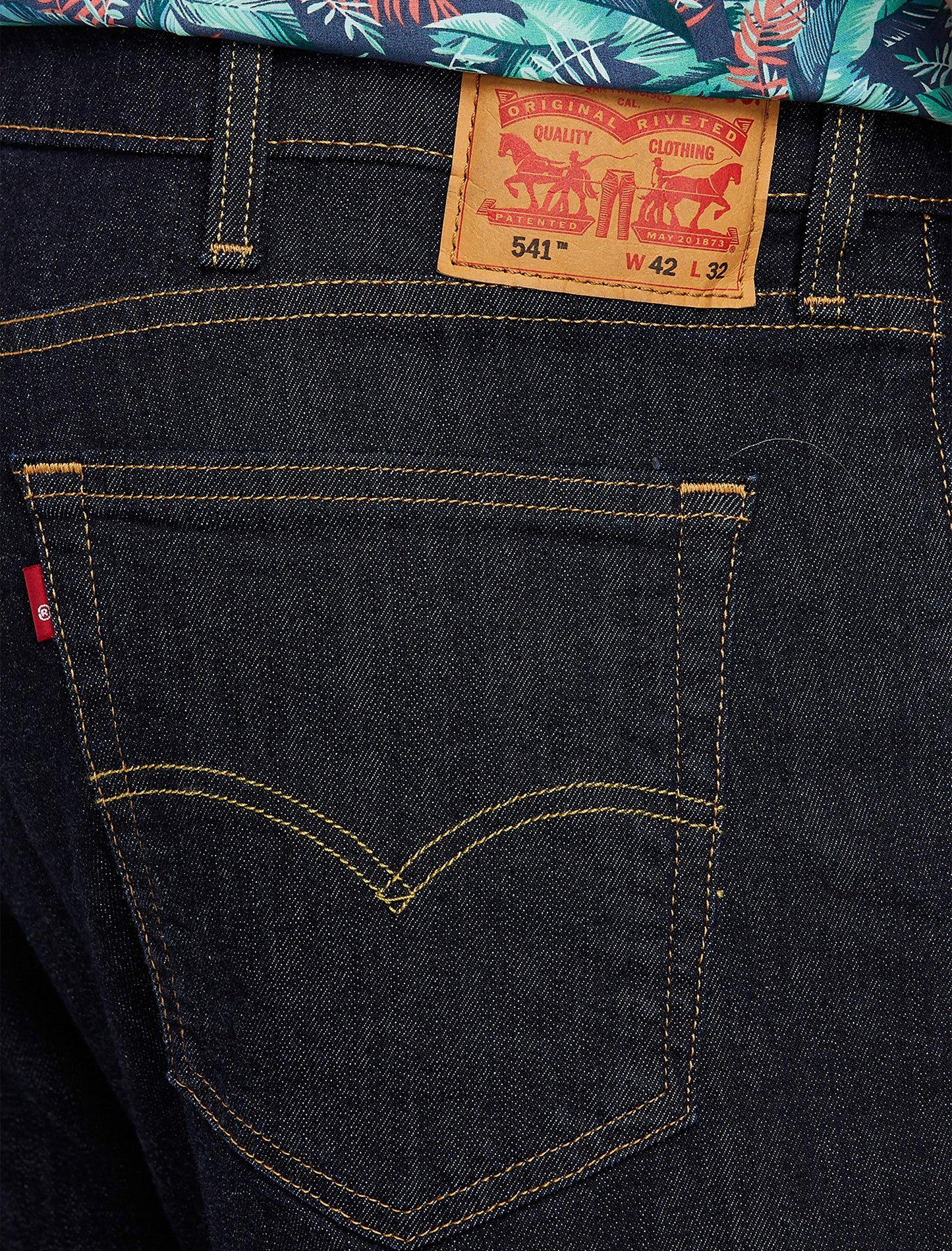 Levi's Men's Big and Tall 541 Athletic Fit Jean, Cleaner - Stretch, 46W x 32L