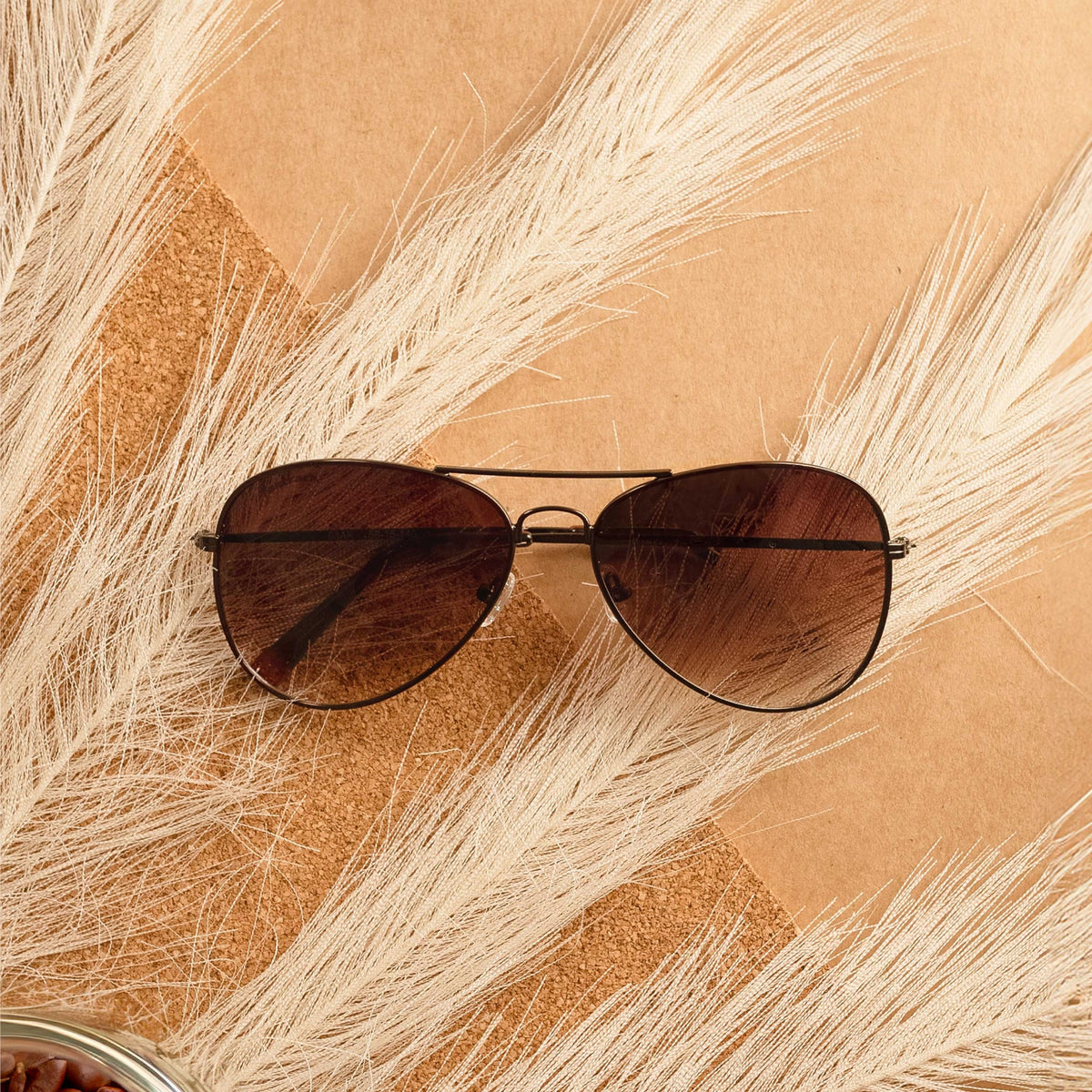Fastrack Sunglasses |Aviator Brown |UV protected | Medium