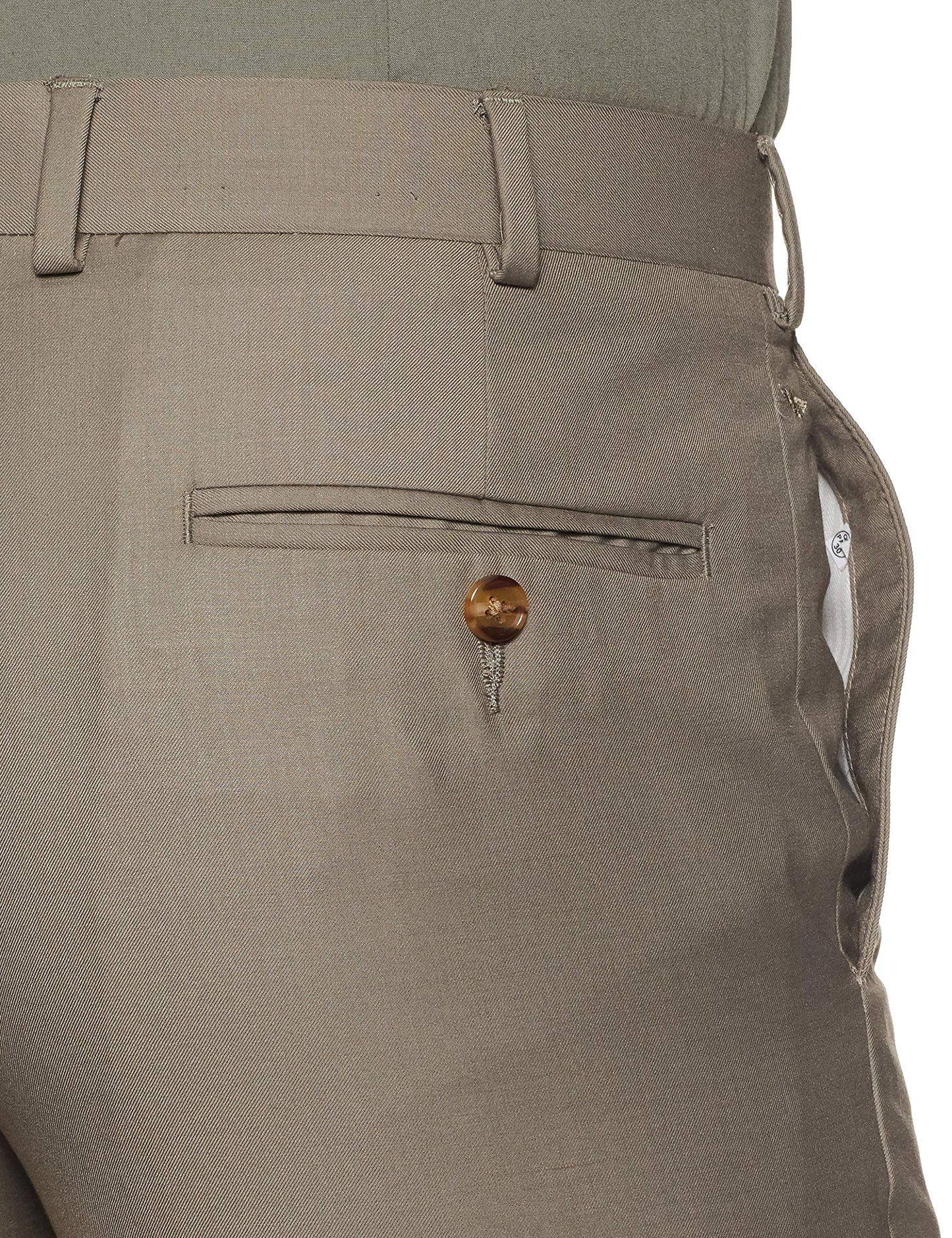 Park Avenue Medium Fawn Trouser (Size: 44)-PMTQ05513-F3