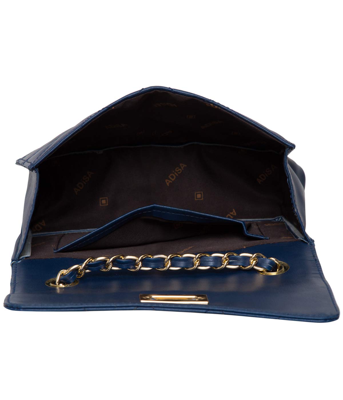 ADISA Women's Girls Quilted Cross Body Sling Bag (Blue) - SaumyasStore