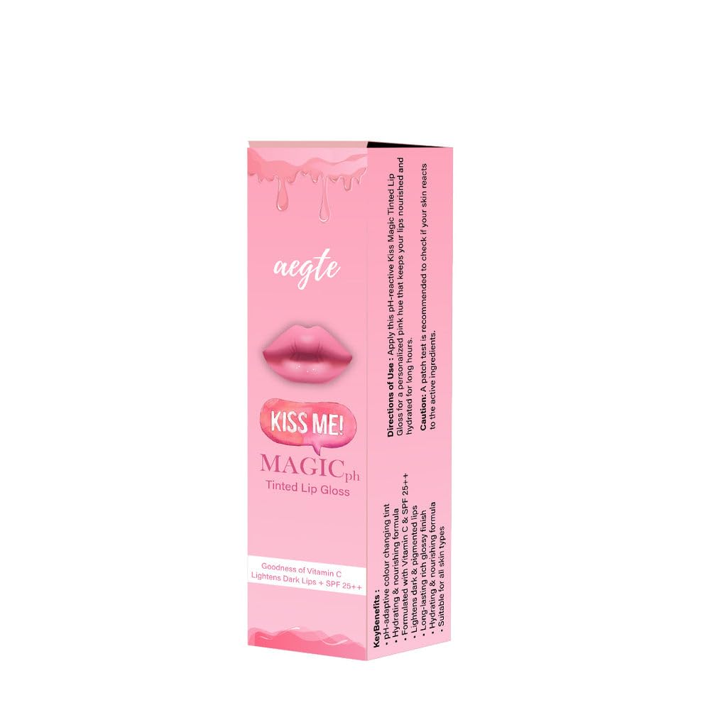 Aegte Kiss Magic pH Tinted Lip Gloss with SPF 25++ SaumyasStore