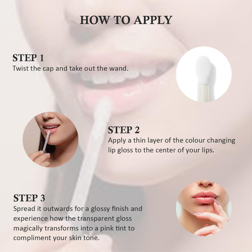 Aegte Kiss Magic pH Tinted Lip Gloss with SPF 25++ SaumyasStore