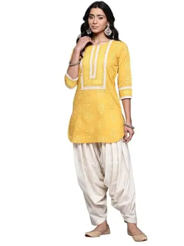 Ahalyaa Women's Cotton Kurta Sets (AHKUSL-COMBO-1037 SaumyasStore