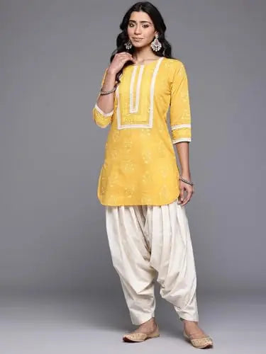 Ahalyaa Women's Cotton Kurta Sets (AHKUSL-COMBO-1037 SaumyasStore