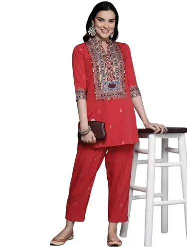 Ahalyaa Women's Polyester Coord Sets (AHKUPN-COMBO-875 SaumyasStore