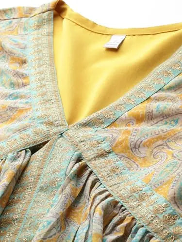 Ahalyaa Women's Polyester Kurta Sets (AHKUPN-COMBO-1045 SaumyasStore