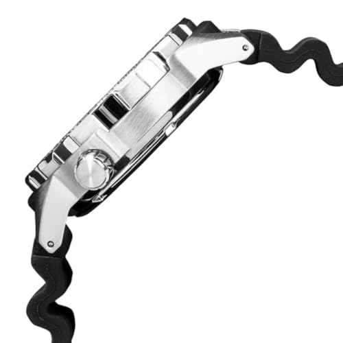 Alba Black Dial-Silver Rotating Bezel - AL4571X1 SaumyasStore