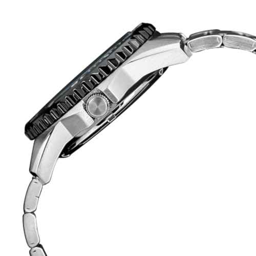 Alba Black Patterned Dial Rotating Bezel-AL4573X1 SaumyasStore