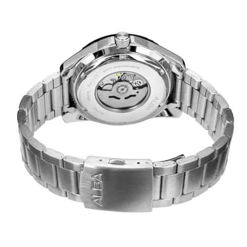 Alba Black Patterned Dial Rotating Bezel-AL4573X1 SaumyasStore