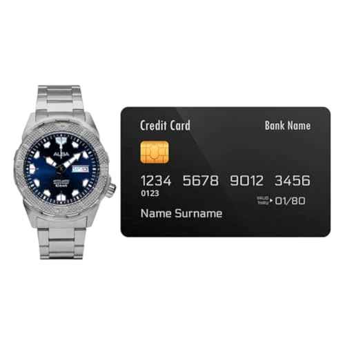 Alba Blue Dial Rotating Bezel - AL4559X1 SaumyasStore