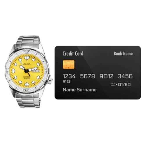 Alba Yellow Dial Rotating Bezel - AL4567X1 SaumyasStore
