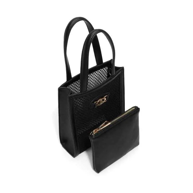 Aldo ADELIA Black Womens Satchel SaumyasStore