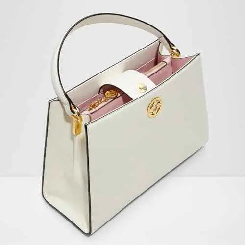 Aldo GORDANA White Womens Satchel SaumyasStore