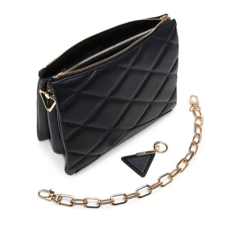 Aldo SOFTQUILT Black Womens Cross Body Bag SaumyasStore