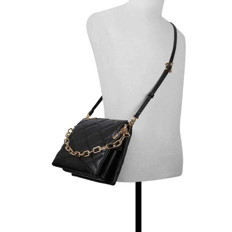 Aldo SOFTQUILT Black Womens Cross Body Bag SaumyasStore