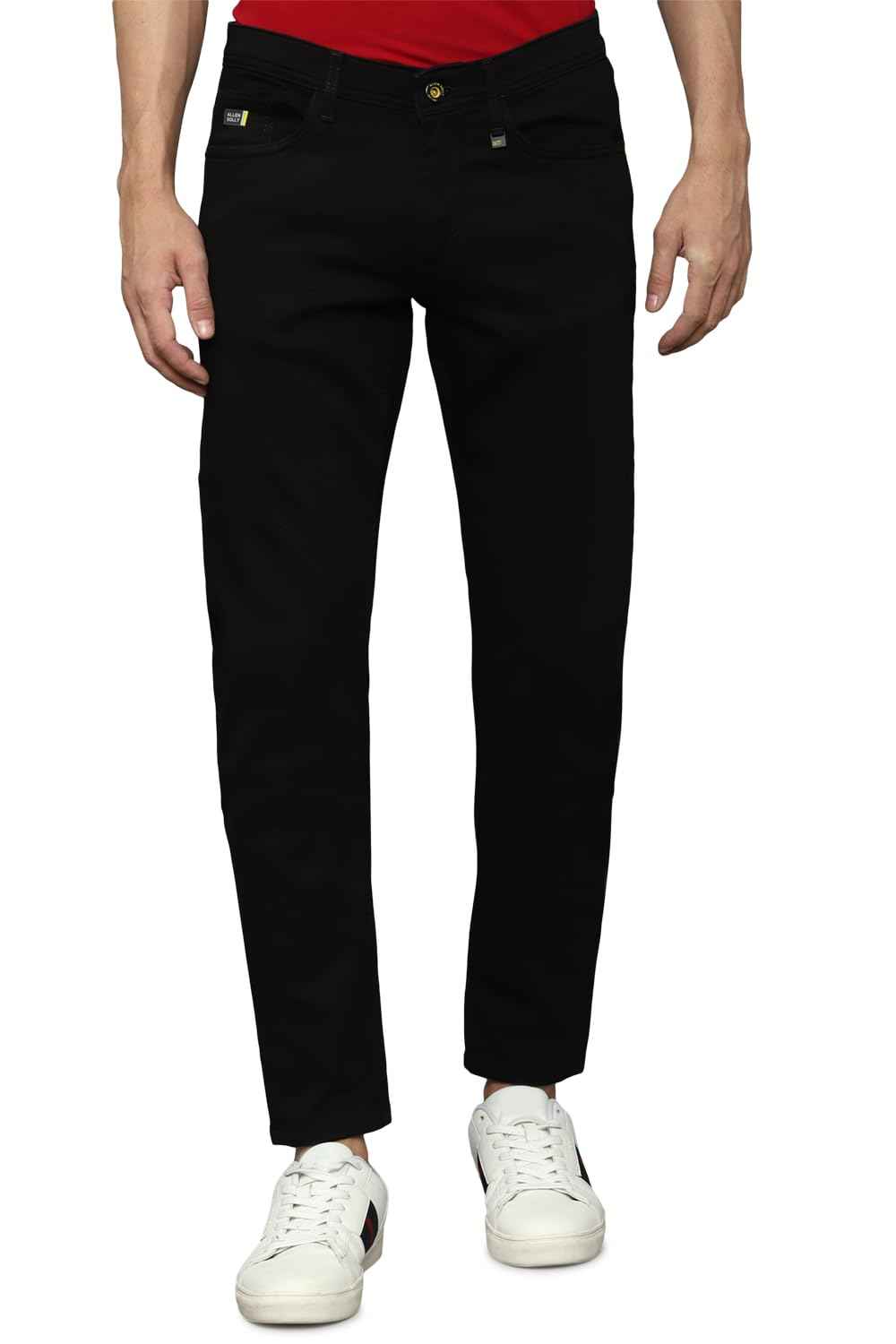 Allen Solly Men's Skinny Jeans (ALDNVSKFC53492_Black SaumyasStore