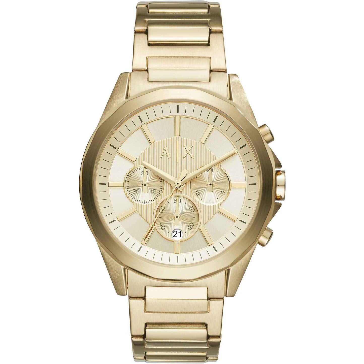 Armani Exchange Drexler Analog Gold Dial Men's Watch - AX2602 SaumyasStore