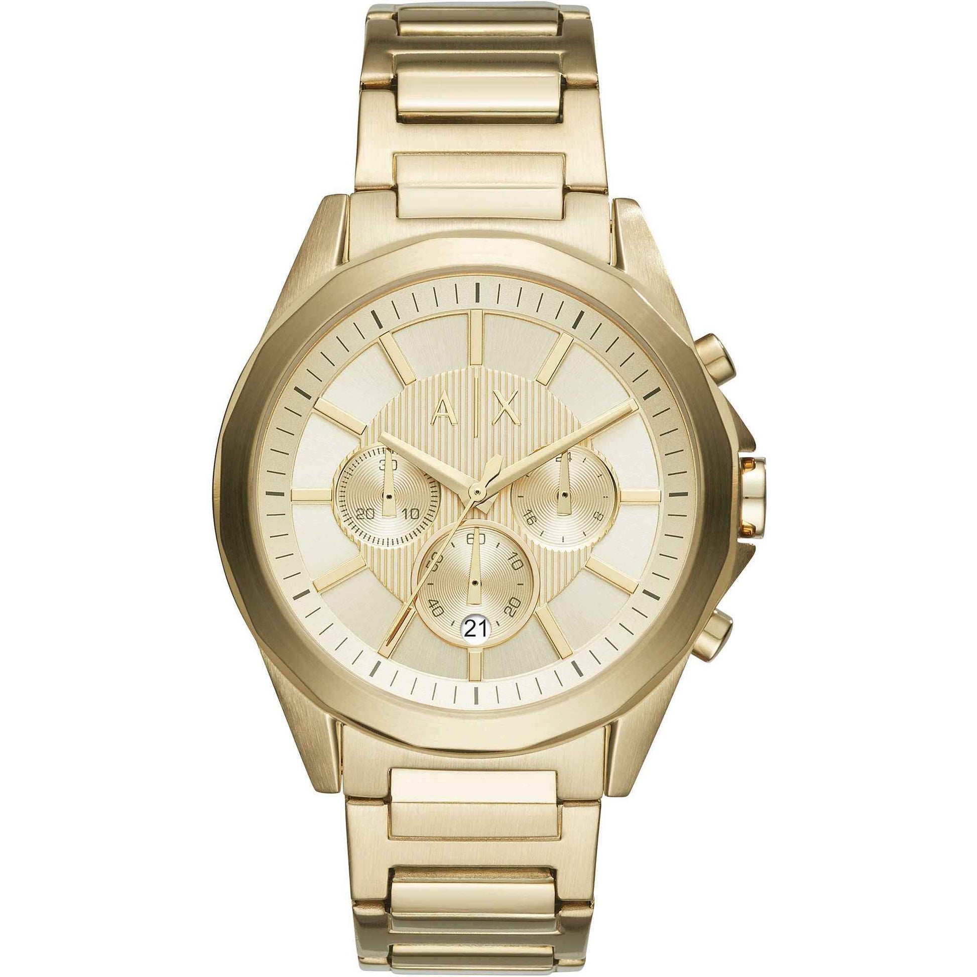 Armani Exchange Drexler Analog Gold Dial Men's Watch - AX2602 SaumyasStore