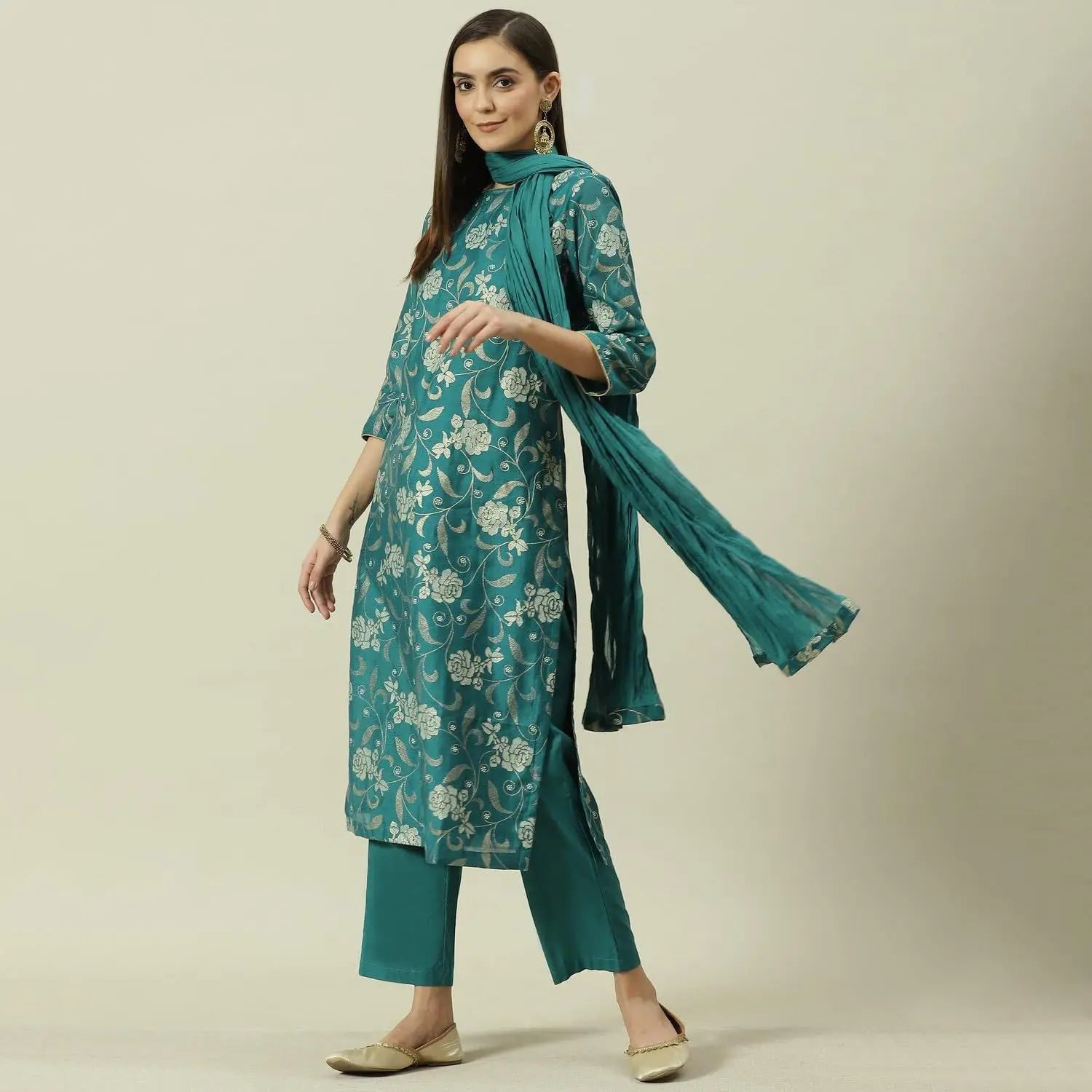 BIBA Womens Kurta Sets SaumyasStore