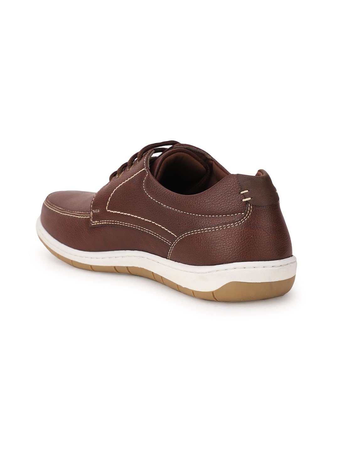 Bata Mens I-and Laceup Casual Shoes,Brown - SaumyasStore
