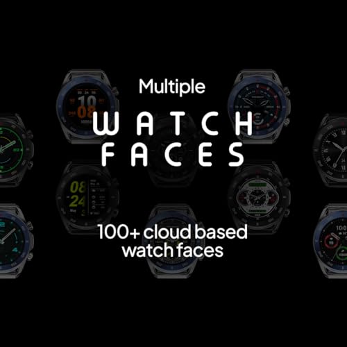 Boltt Fire Spectre Stainless Steel Luxury, 33.5mm (1.32 inch) Display, 360 * 360 Px High Res Smartwatch SaumyasStore