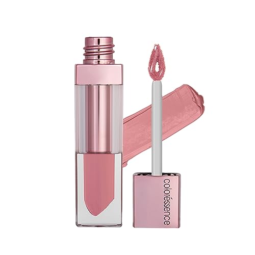 COLORESSENCE Roseate Tinted Lip Gloss Infused with Rose Oil | Lightweight Long Lasting Hydrating Lip Plumper for Shine & Fuller Lips | 6ml - Pink Berry SaumyasStore