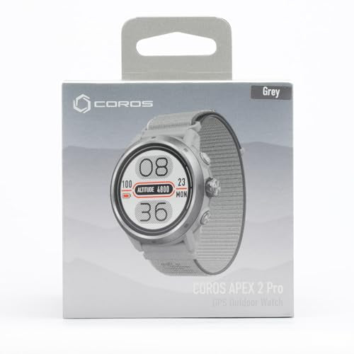 COROS APEX 2 Pro GPS Outdoor Watch Grey SaumyasStore