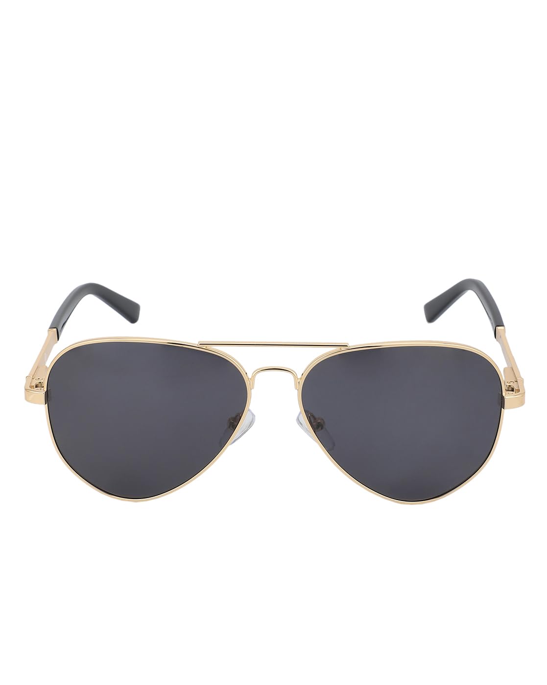 Carlton London Premium Gold with Black Toned & Polarised Lens Aviator Sunglass for men SaumyasStore