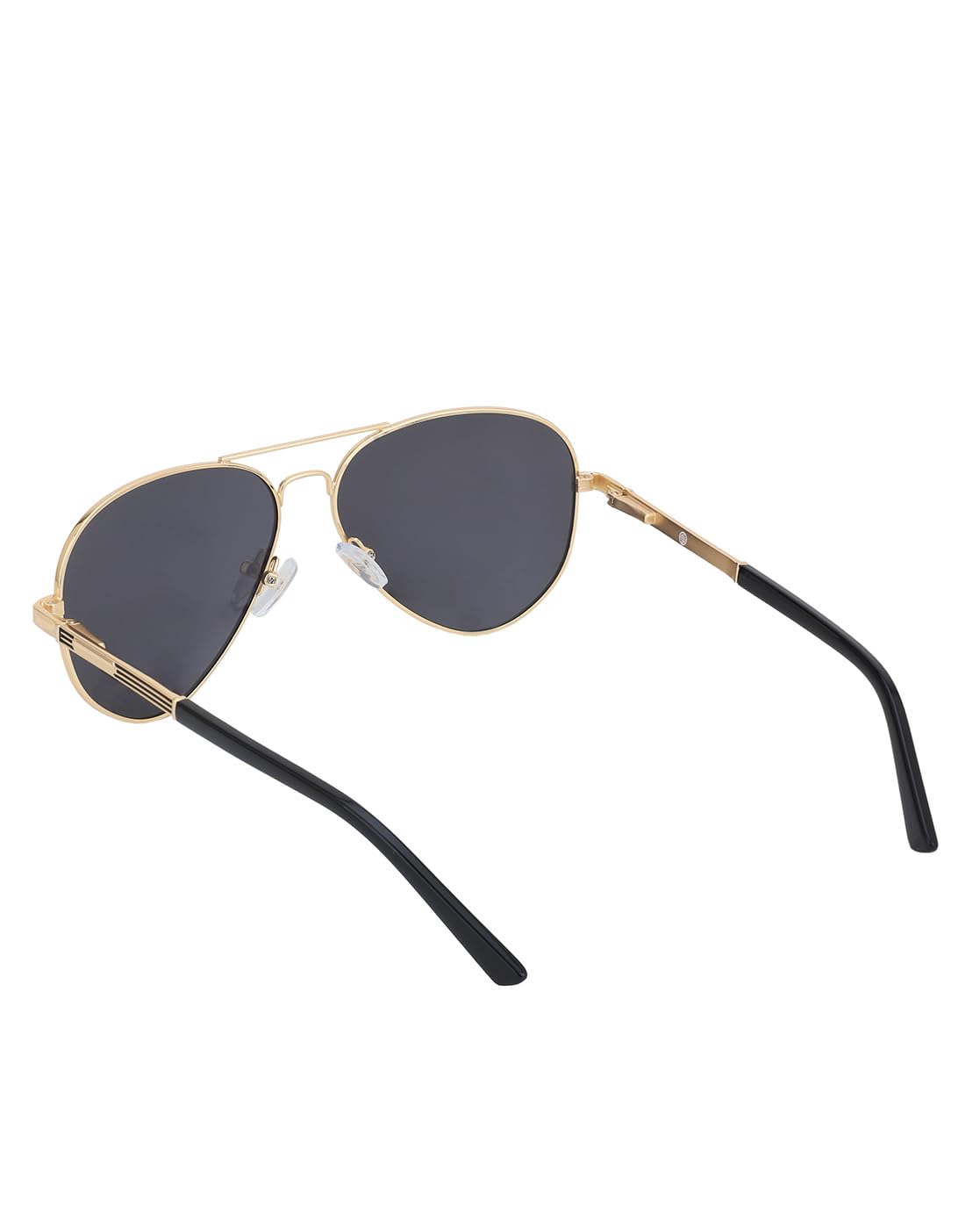 Carlton London Premium Gold with Black Toned & Polarised Lens Aviator Sunglass for men SaumyasStore